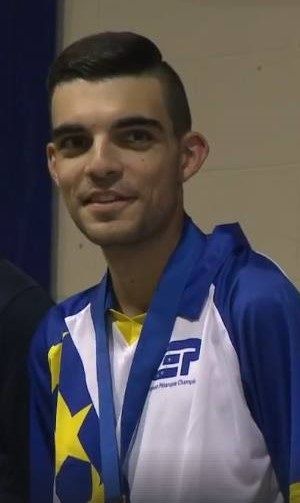 Diego Rizzi (Italie) Champion d'Europe tête-à-tête seniors 2018
