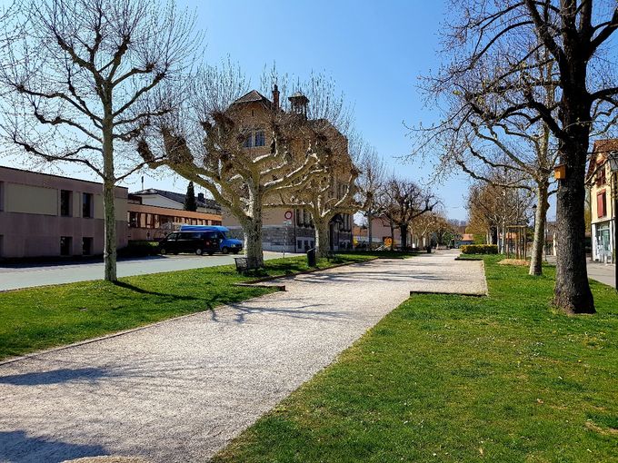 Nos terrains extérieurs avec le soleil 