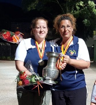 Vainqueur Coupe Genevoise Féminines - 1er juin 2019 - Thônex
1. Chabane Séverine et Beutler Céline (Euroboules)
2. Bille Coraline et Schnegg Séverine (GE-Mit)
3. Walther Sandy et Walther Nicole (P.S.Mategnin)
3. Courreges Béatrice et Cassella Marie-Line (Euroboules)