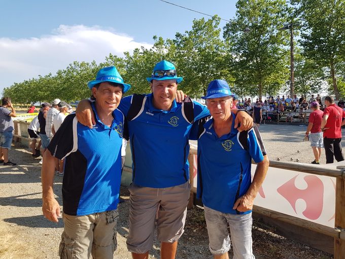 Claude Rothlisberger, Vito Ciardo et Claude Fragnière au National d'Yzeure - 5 et 6 juillet 2019