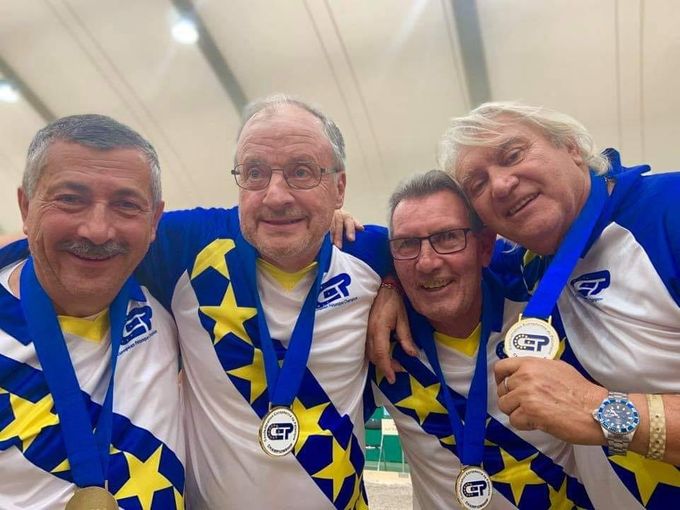 La France, Championne d'Europe Vétérans 2019 