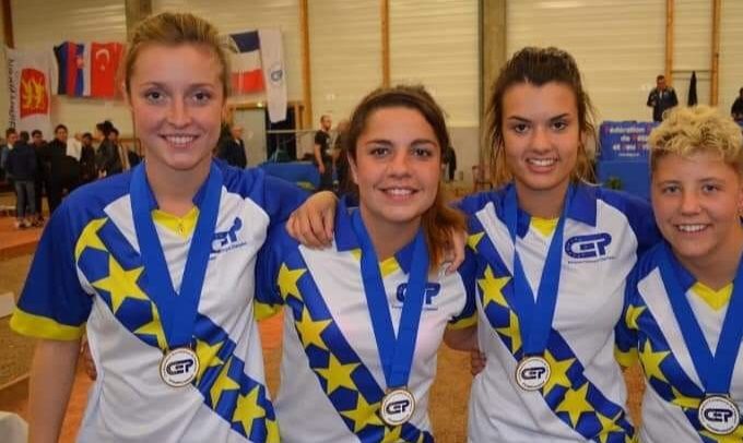 La France, Championne d'Europe Espoirs Féminin 2019 
