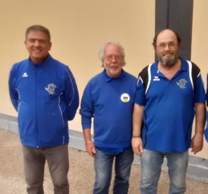 L'équipe du Camp au Master de Gex (30.11.2019)
Gino Debellis, Jean-Marc Deshusses, Yves Dubouloz, Didier Bonnard
