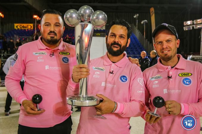 Grande finale PPF 2019
Benji Renaud, Jean Feltain et Ludovic Montoro, vainqueurs de la Grande Finale PPF !
16-18 janvier 2020