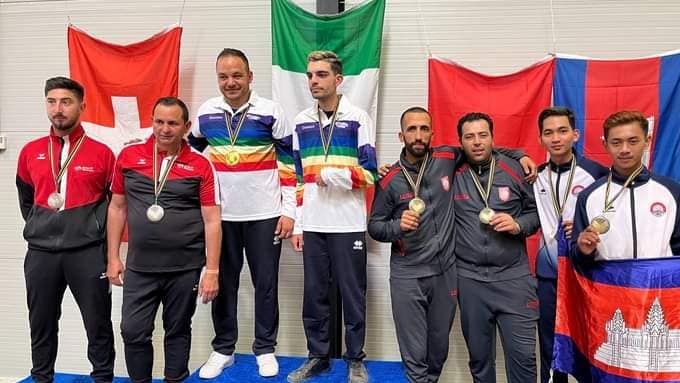 12 au 15 mai 2022 - Danemark - DOUBLETTES HOMMES
1. ITALIE - CHAMPION DU MONDE
2. SUISSE
3. TUNISIE
3. CAMBODGE