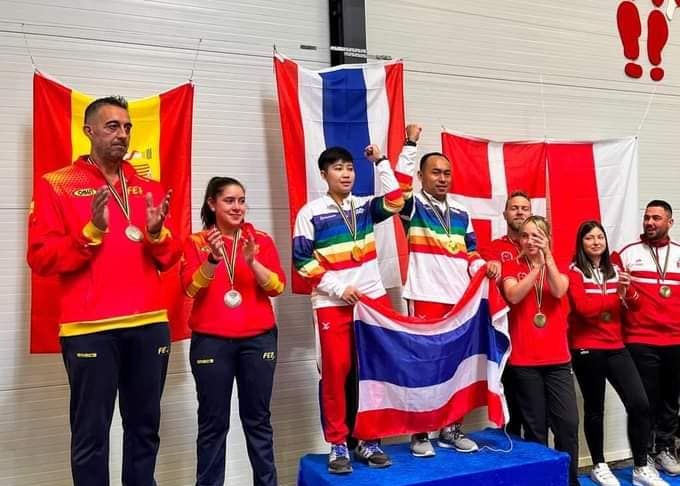 12 au 15 mai 2022 - Danemark - DOUBLETTES MIXTES
1. THAILANDE - CHAMPIONNE DU MONDE
2. ESPAGNE
3. DANEMARK
3. MONACO