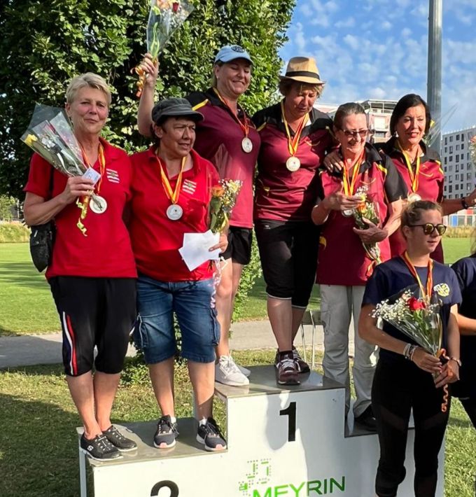 26 juin 2022 - Championnat Genevois doublettes Dames

1. LA GENEVOISE
2. ONESIENNE
3. LA GENEVOISE
3. THONEX